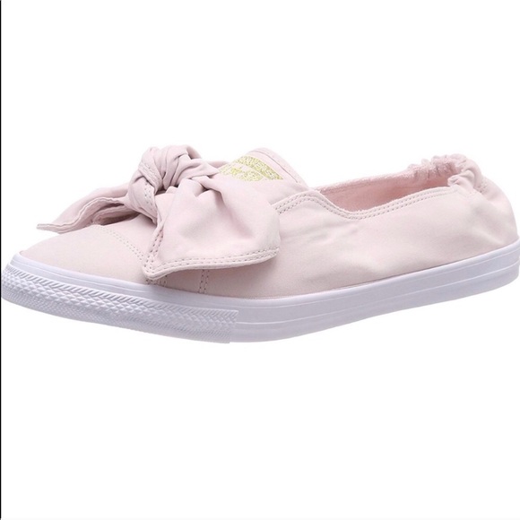 converse slip on with bow